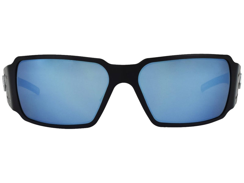 Black/ Smoke Polarized w/ Blue Mirror