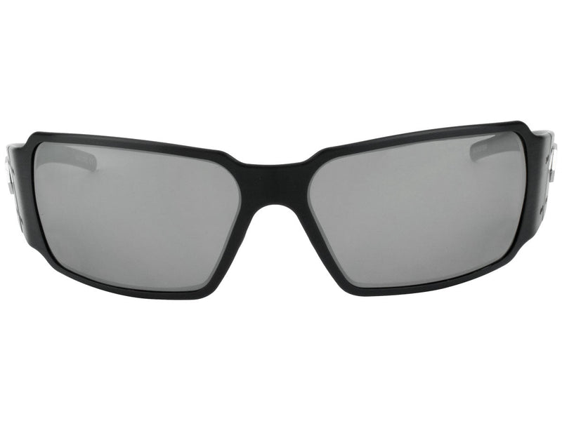 Black/ Smoke Polarized w/ Chrome Mirror